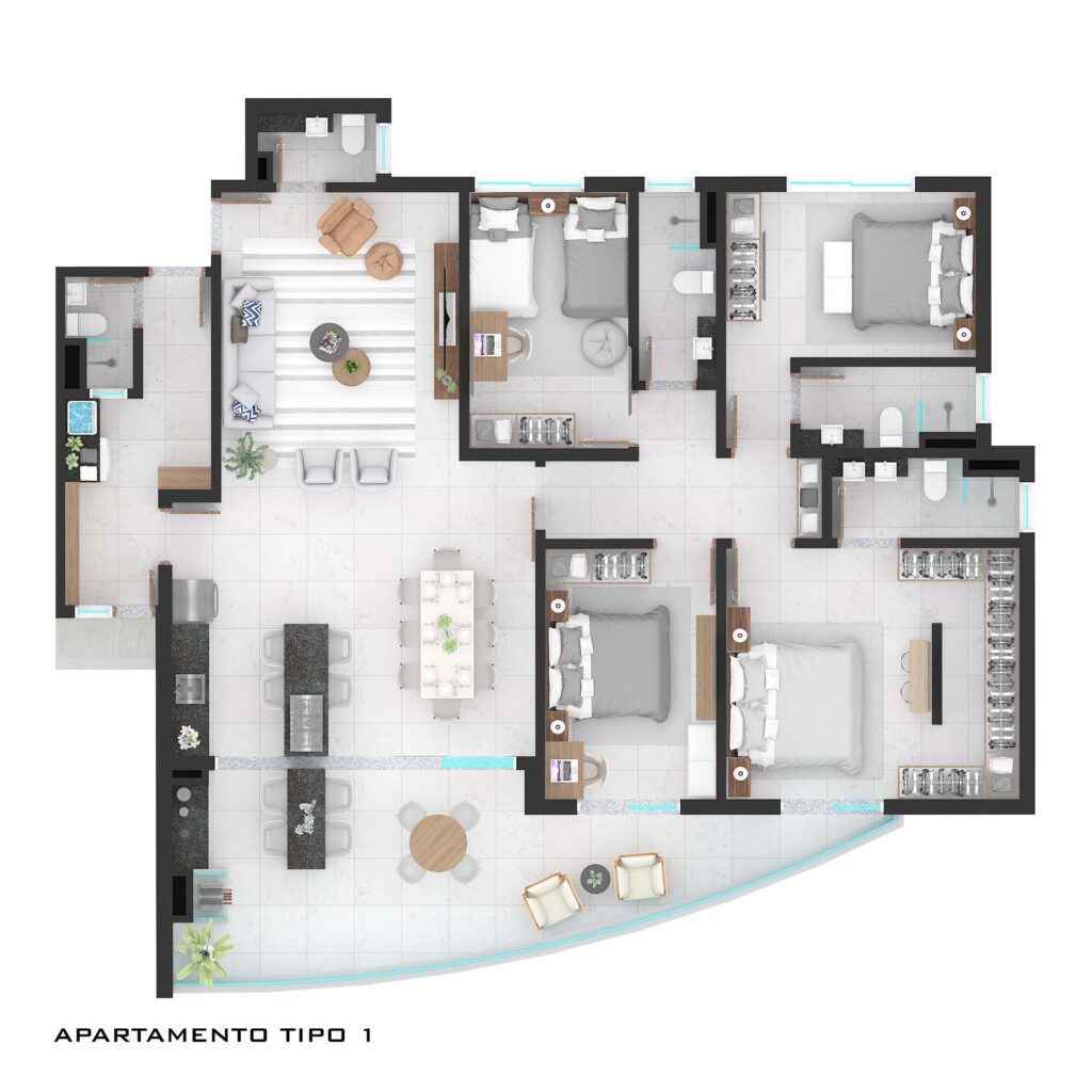 Torre 4 Ap 01 sem textos