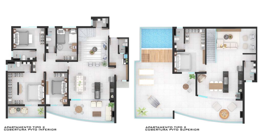 Torre 4 Ap 02 Cobertura sem textos