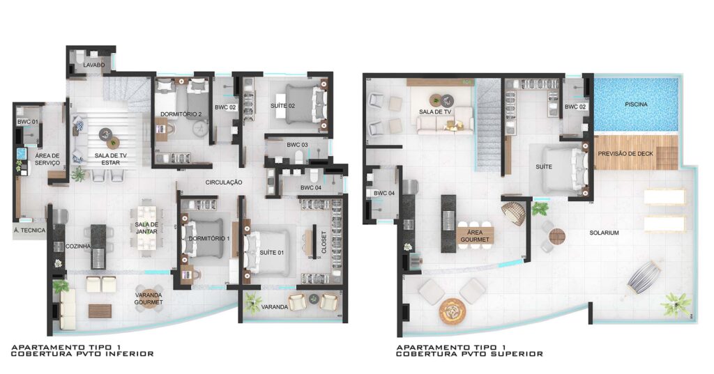Torre 2 Ap 01 Cobertura
