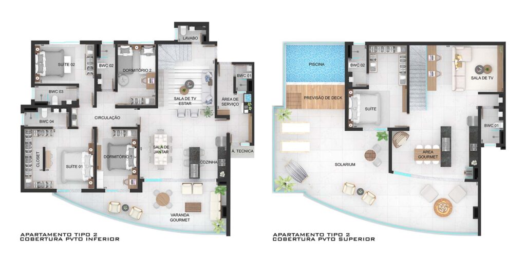 Torre 2 Ap 02 Cobertura