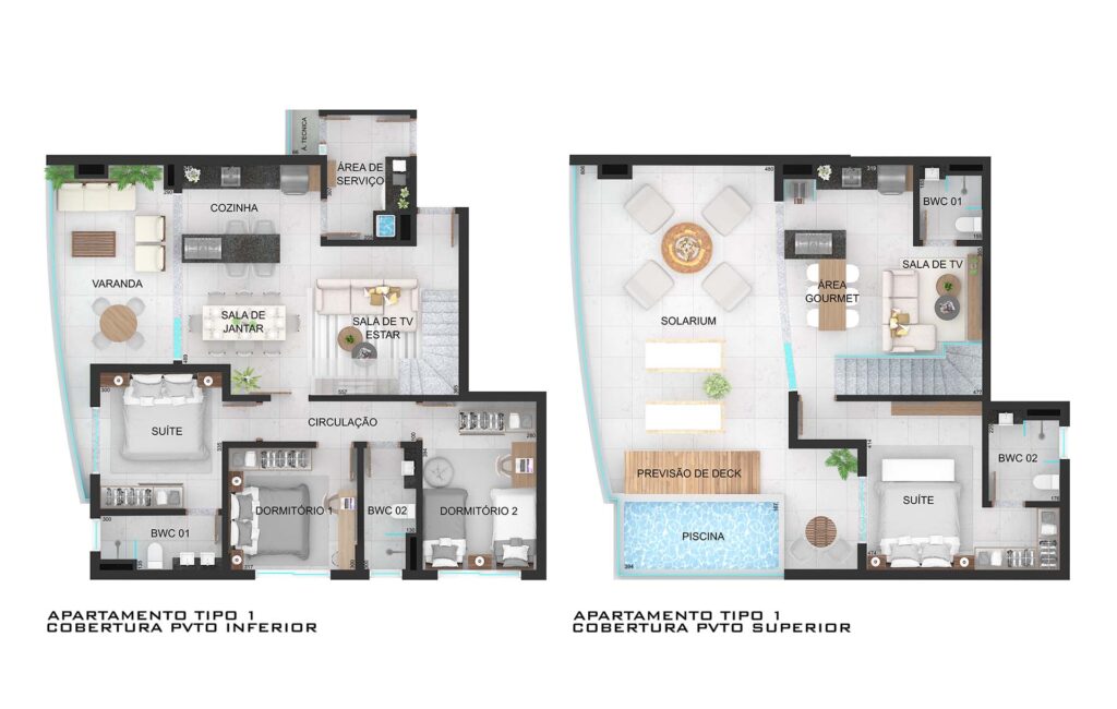 Torre 3 Ap 01 Cobertura